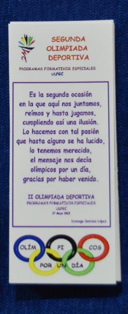 II OLIMPIADAS DEPORTIVAS PROGRAMAS FORMATIVOS ESPECIALES., foto 103