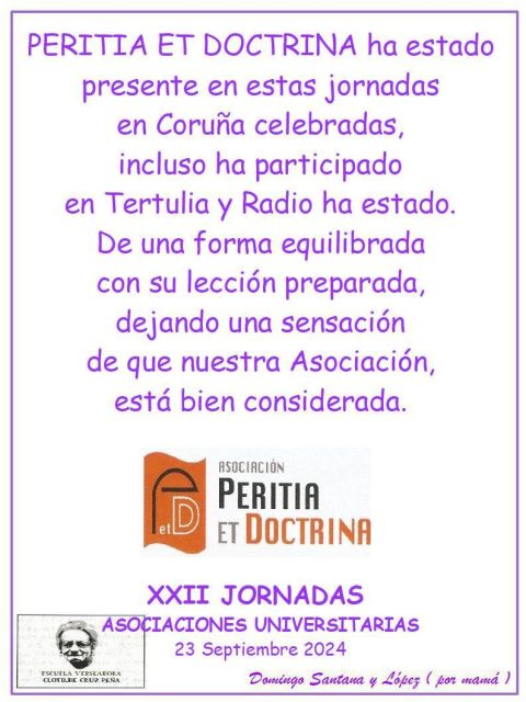 XXII JORNADAS DE ASOCIACIONES UNIVERSITARIAS ORGANIZADAS POR ADAYEUS EN A CORUÑA., foto 13